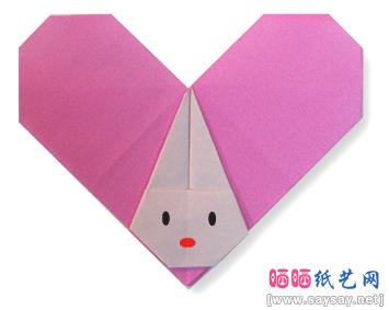 各式各样的“心”折纸展示