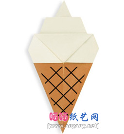 可爱的折纸食品系列