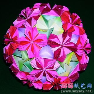 神奇的万花筒折纸欣赏-共三个系列29款