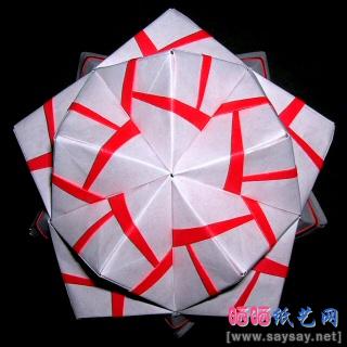 神奇的万花筒折纸欣赏-共三个系列29款