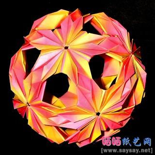 神奇的万花筒折纸欣赏-共三个系列29款