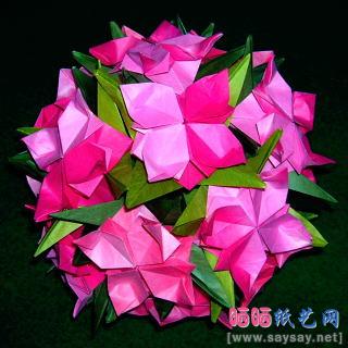 神奇的万花筒折纸欣赏-共三个系列29款