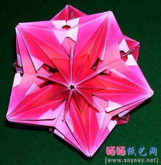 神奇的万花筒折纸欣赏-共三个系列29款