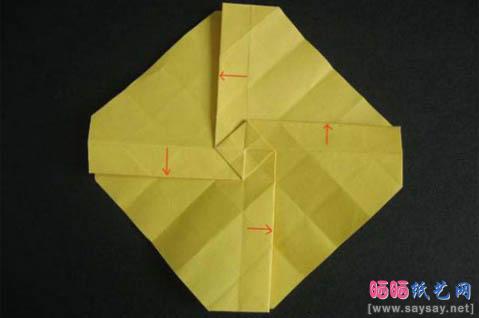 美丽的川崎玫瑰折纸图解教程(超详细)