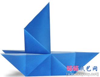小帆船折纸图解教程