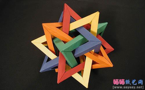 精彩的模块化折纸作品欣赏