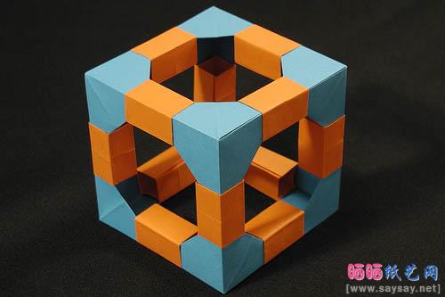 精彩的模块化折纸作品欣赏