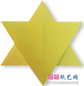 六角星折纸图解教程