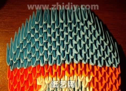 折纸三角插小房子制作教程-三角插折纸