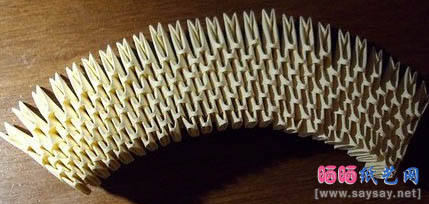 折纸三角插小房子制作教程-三角插折纸