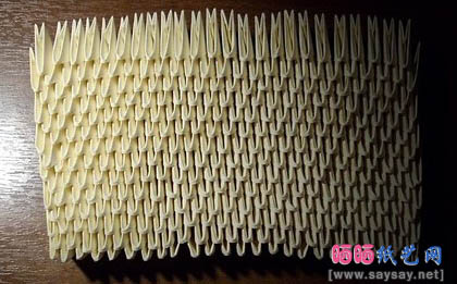 折纸三角插小房子制作教程-三角插折纸