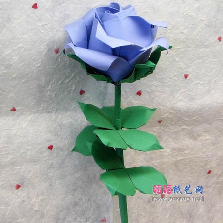 芙荃玫瑰花的折法