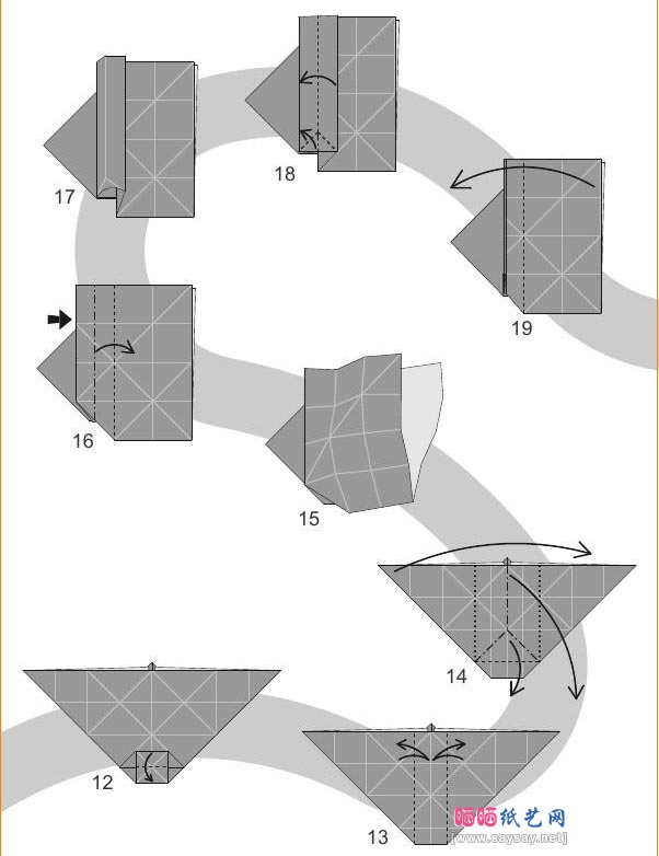陈汉辉绿海龟折纸教程