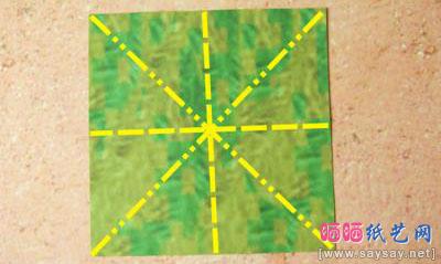 棕榈树折纸图解教程