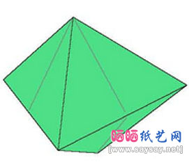 八面体折纸教程