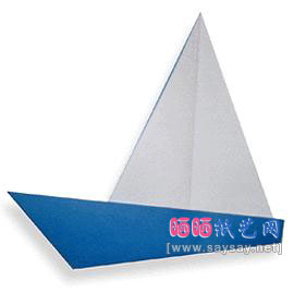 游艇的折法