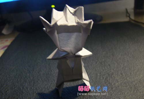 方块新郎折纸教程