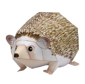 刺猬纸模型免费下载