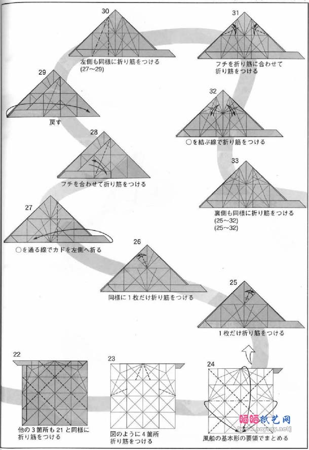 装甲骑士折纸图解教程