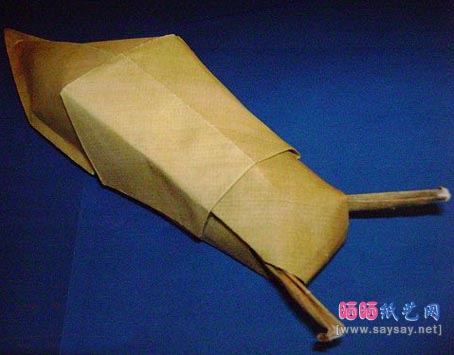 蜒蚰鼻涕虫折纸图解教程