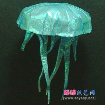水母(海蜇)折纸图解教程