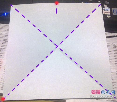 方块猫手工折纸实拍教程