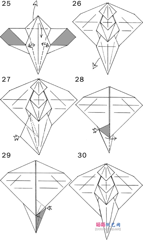 John Szinger龙折纸教程图解