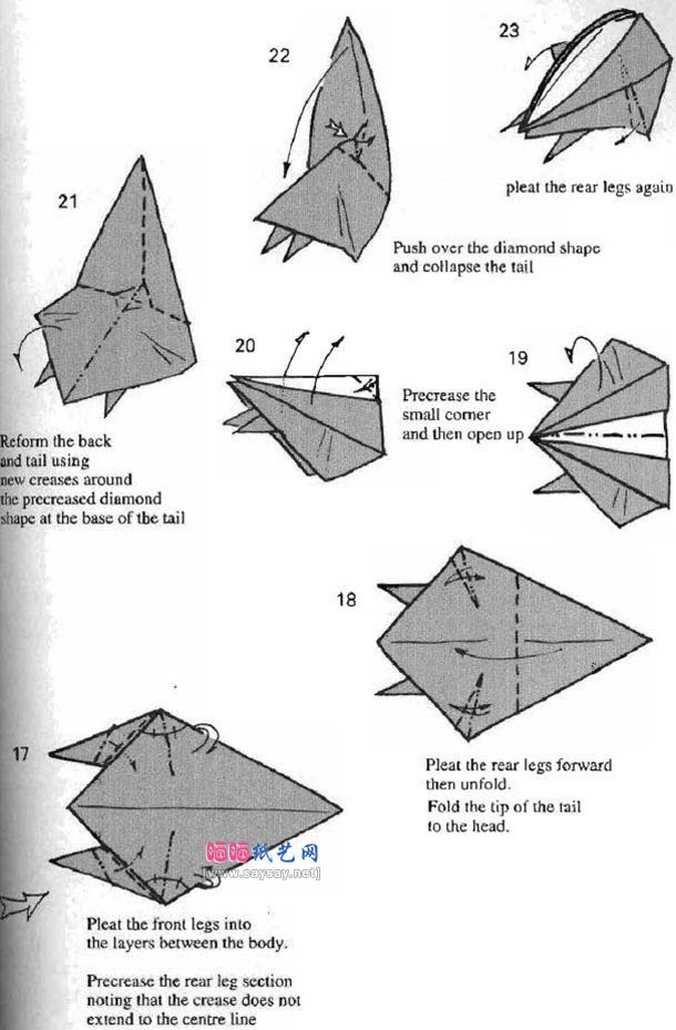 david brill松鼠折纸教程图解