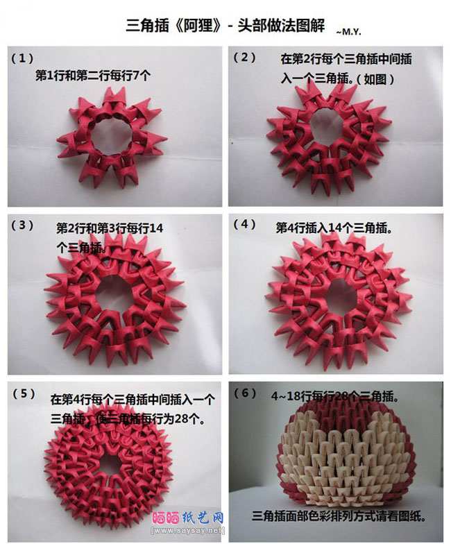 三角插阿狸的制作方法