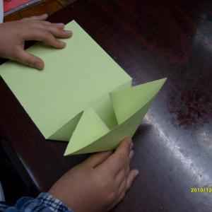 神奇双面跳蛙折纸教程步骤8