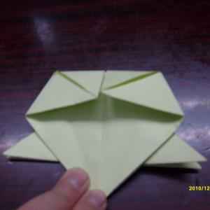 神奇双面跳蛙折纸教程步骤19
