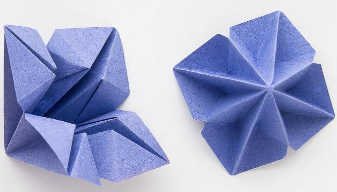 简单的折纸圣诞树基本结构通过学习折纸教程就制作完成了