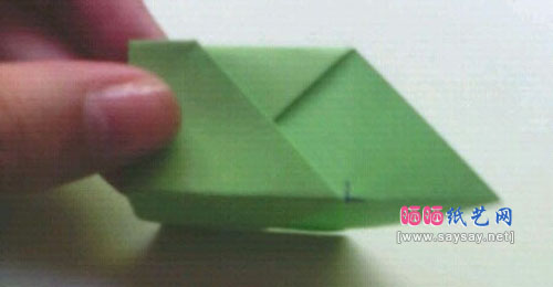 8色礼盒折纸实拍教程步骤10