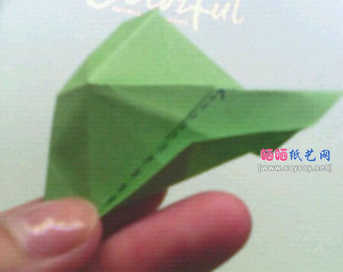 8色礼盒折纸实拍教程步骤15