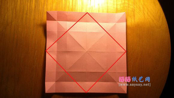 Evi Binzinger折纸纸玫瑰折纸步骤5