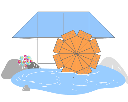 水车的折纸方法教程-幼儿儿童折纸视频
