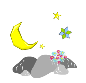 简单的六角星星折纸效果图