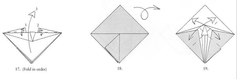 海星的折纸方法图解教程
