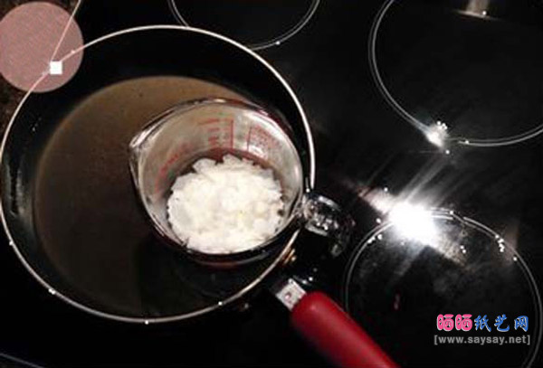 DIY精美浪漫家居装饰贝壳蜡烛图解教程制作步骤3