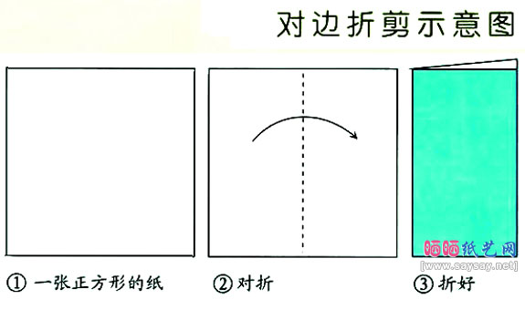 立体圣诞树剪纸的方法