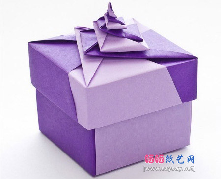 漂亮礼品盒成品图