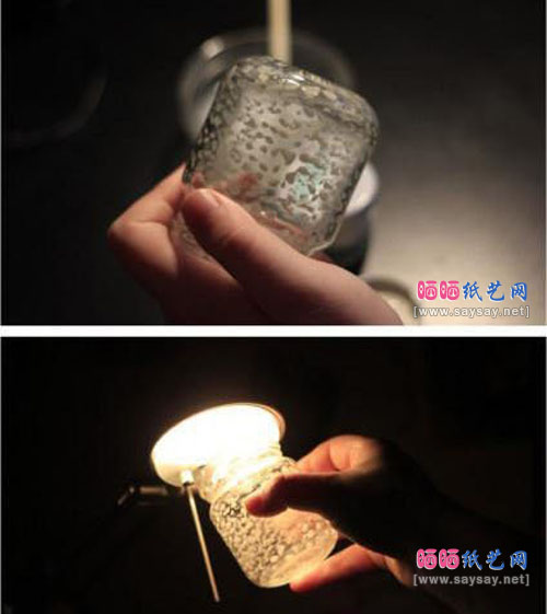 星空玻璃瓶手工DIY步骤3