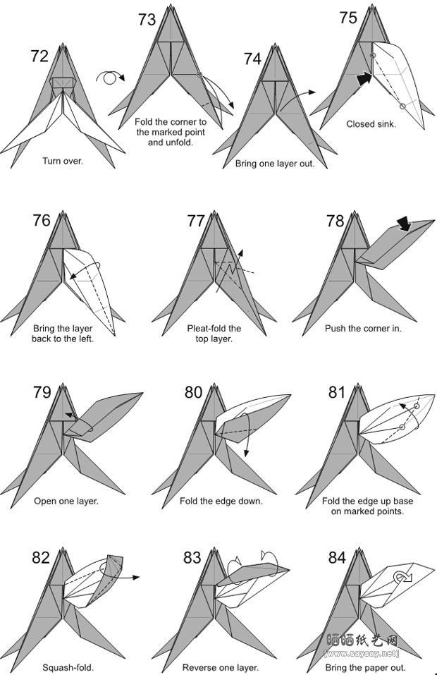 Nguyen Hung Cuong折纸蝴蝶具体步骤6