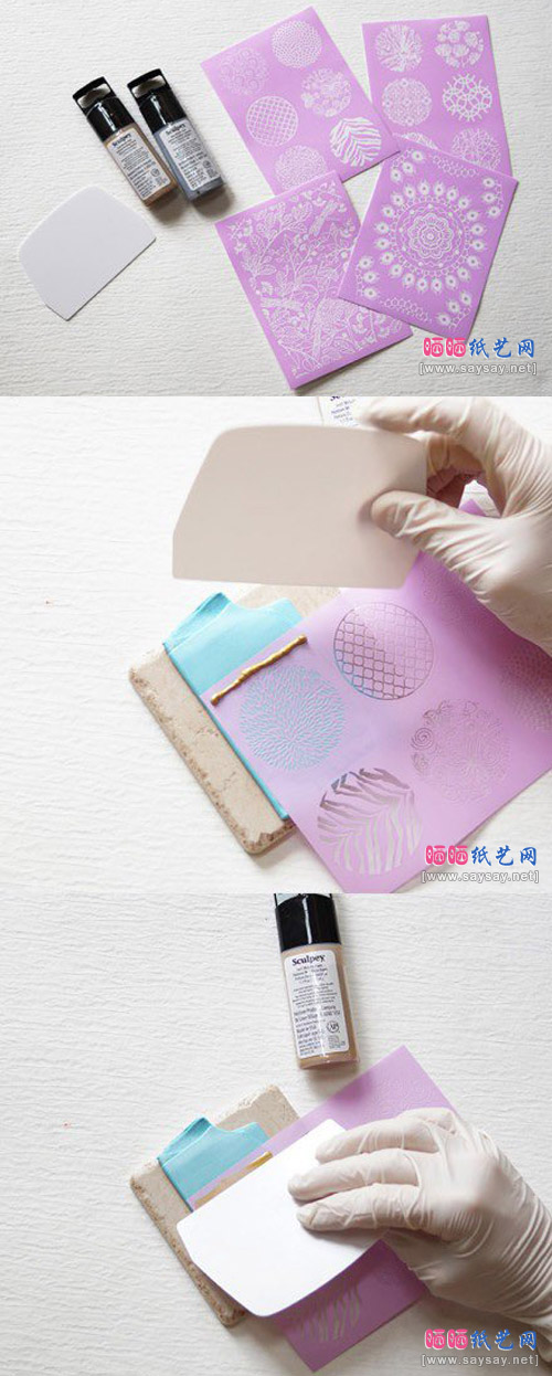 自制精美软陶珠珠项链及耳环图片教程步骤3
