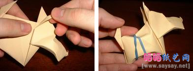 适合湿法折纸的方法教程图片步骤5