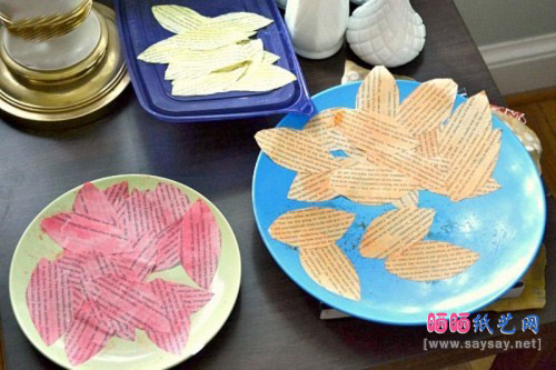 手工制作向日葵花环DIY教程图片步骤4