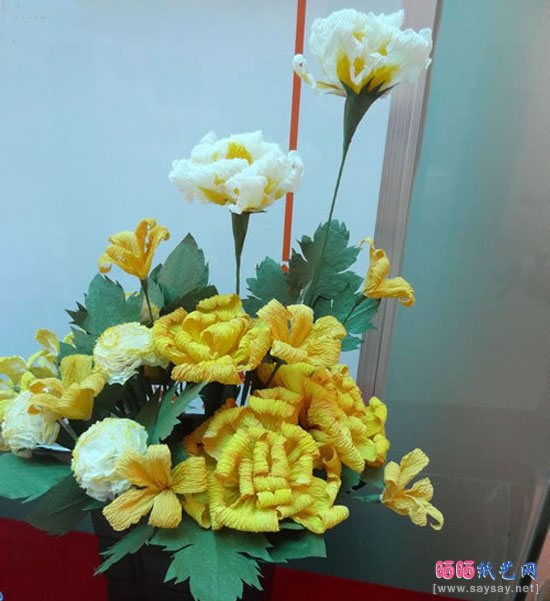 纸藤花的艺术特点