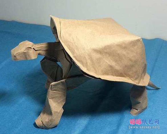 NguyenHungCuong折纸教程象龟的成品图