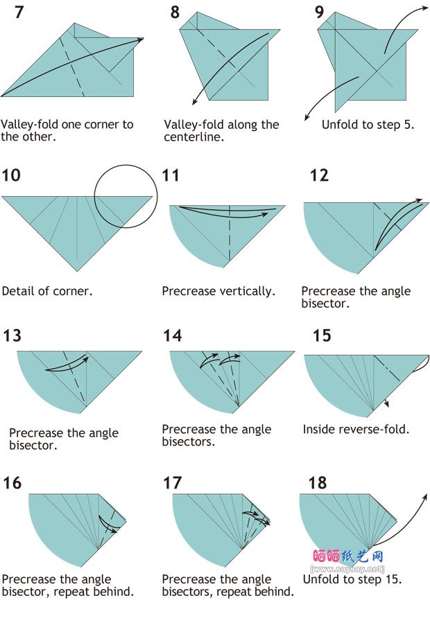 BrianChan折纸蝗虫手工DIY教程图解详细步骤2