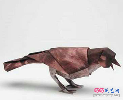 RobertJLang鸣鸟手工折纸成品图2